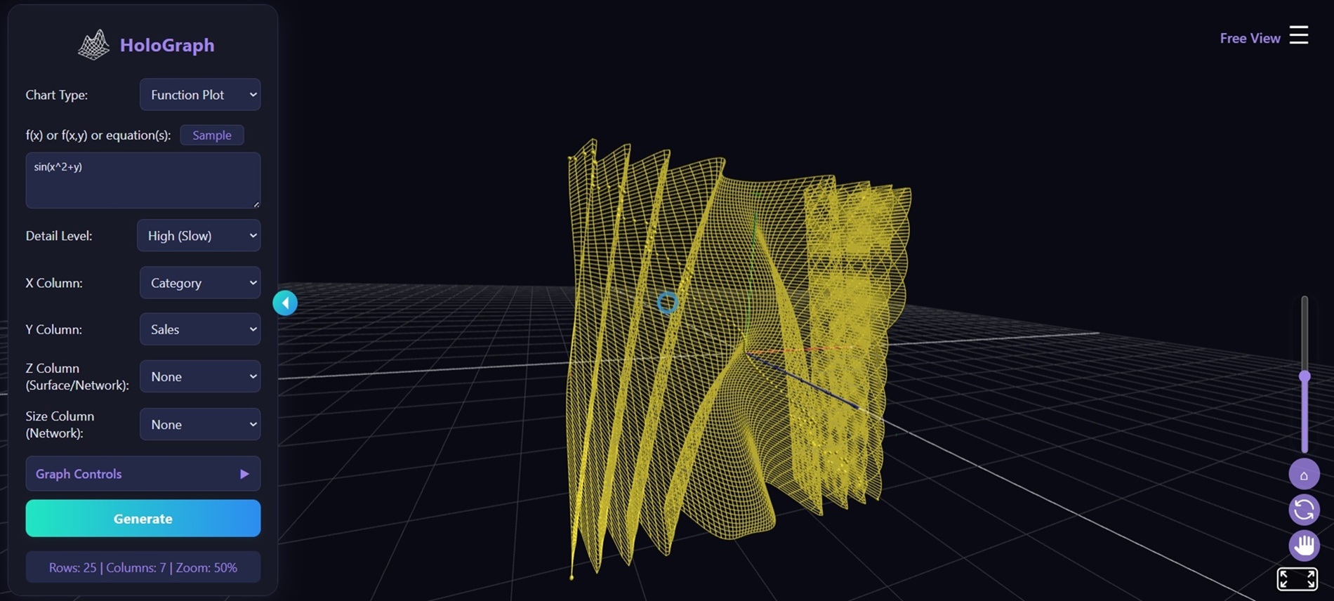 Case Study: HoloGraph 3D Visualization